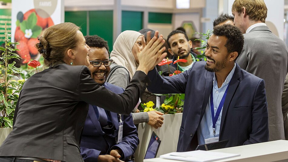 Vermittlung von Geschäftspartnern